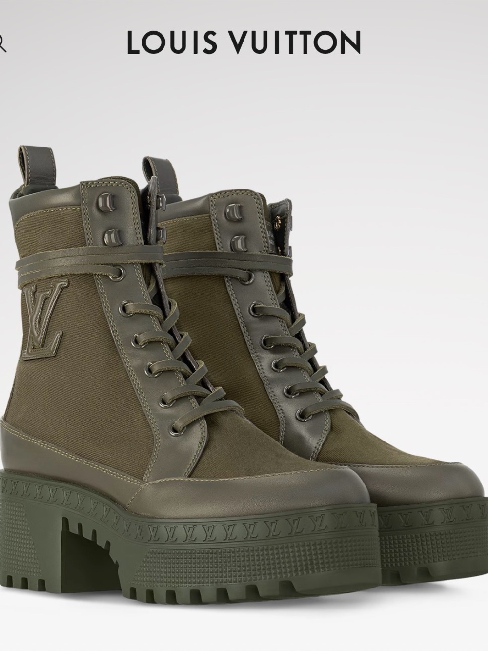 Louis Vuitton Women's Laureate Platform Desert Boot